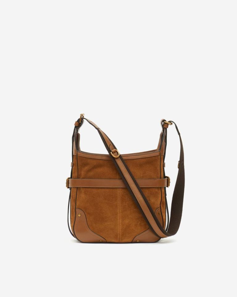 Women Cognac Isabel Marant Sierra Hobo S Bag Crossbody Bags - Image 3