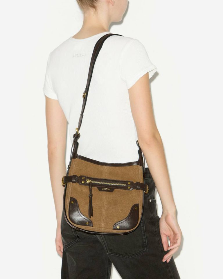 Women Crossbody Bags Isabel Marant Khaki Sierra Hobo S Bag - Image 4