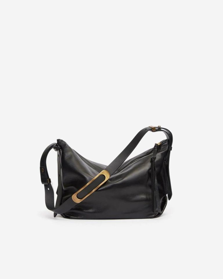 Women Crossbody Bags Isabel Marant Leyden Bag Black - Image 2