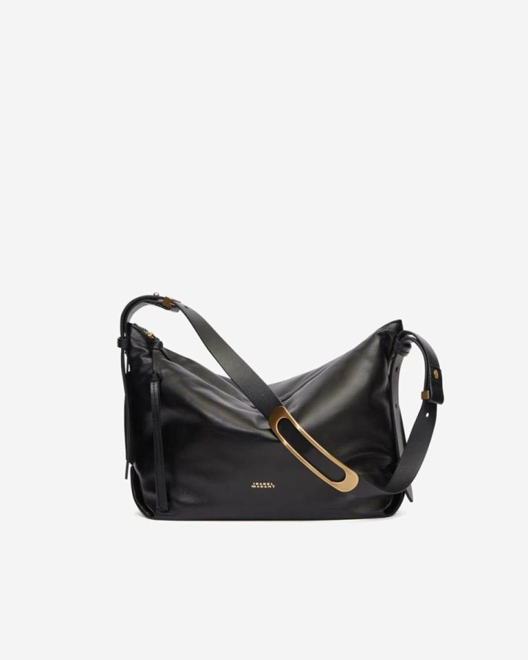 Women Crossbody Bags Isabel Marant Leyden Bag Black - Image 4
