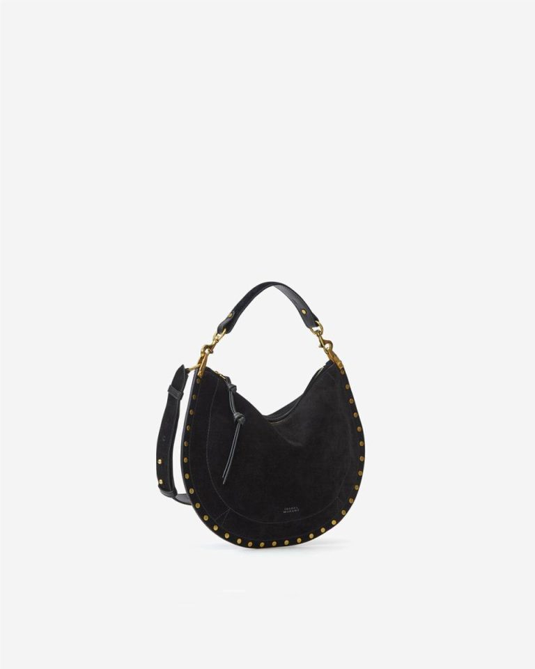 Women Crossbody Bags Oskan Soft Zipped Bag Isabel Marant Black - Image 2