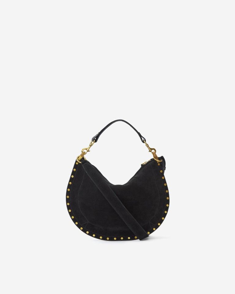 Women Crossbody Bags Oskan Soft Zipped Bag Isabel Marant Black - Image 3