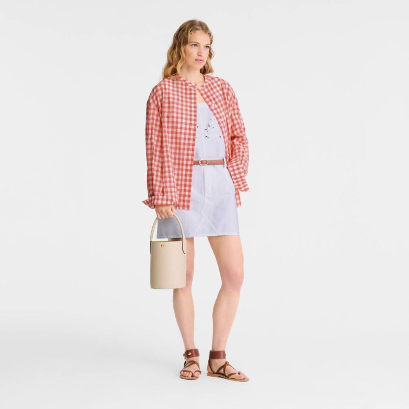 Women Épure S Bucket Bag Paper - Leather Longchamp Leather Bags Paper - Image 2