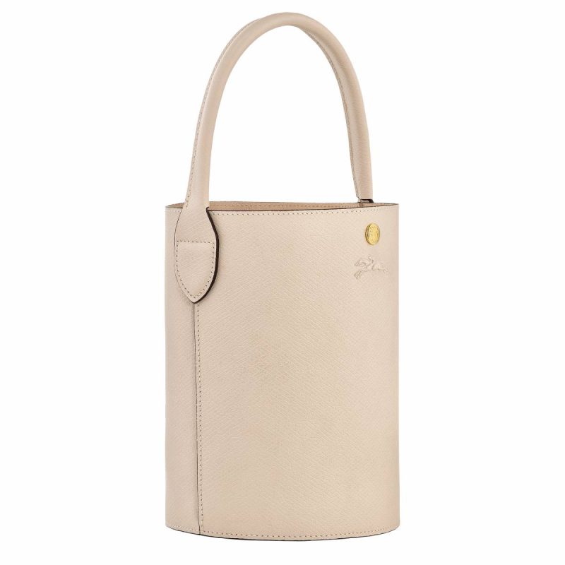 Women Épure S Bucket Bag Paper - Leather Longchamp Leather Bags Paper - Image 3