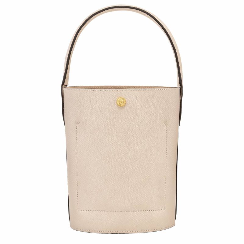 Women Épure S Bucket Bag Paper - Leather Longchamp Leather Bags Paper - Image 4