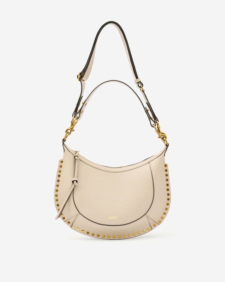 Women Isabel Marant Light Beige Crossbody Bags Naoko Bag - Image 4