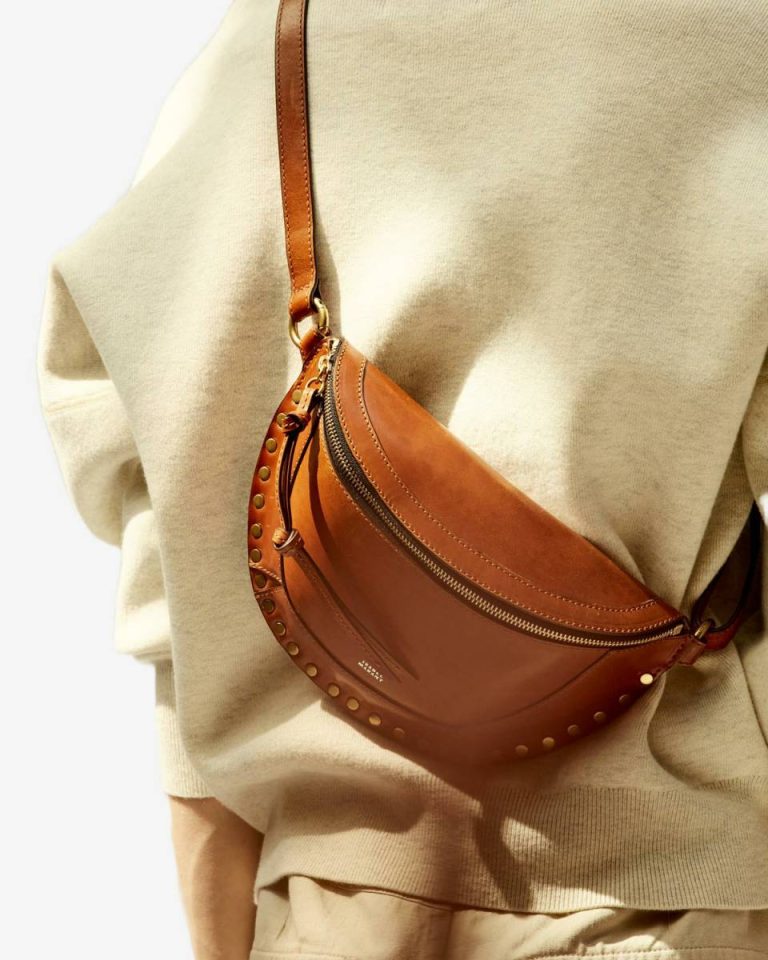 Women Isabel Marant Skano Belt Bag Belt Bags Cognac - Image 3