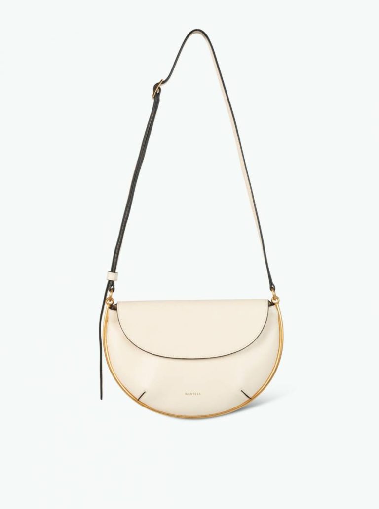 Women Ivory Kate Mini Crossbody - Ivory Crossbody Bags Wandler - Image 3