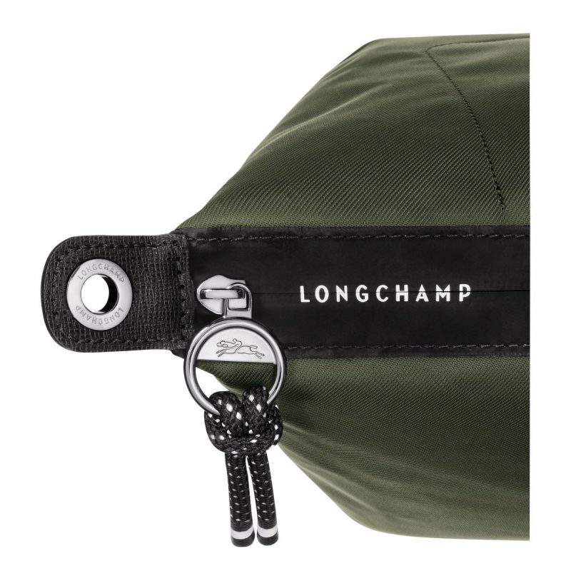 Women Khaki Longchamp Handbags Le Pliage Energy L Handbag Khaki - Recycled Canvas - Image 5