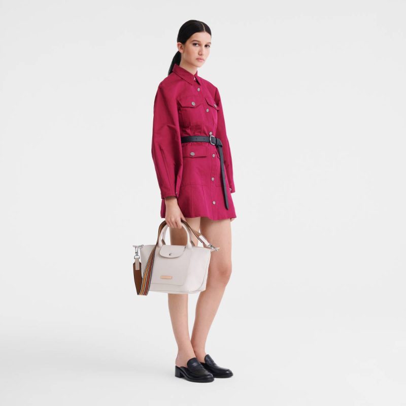 Women Le Pliage Xtra S Handbag Paper - Leather Leather Bags Paper Longchamp - Image 2
