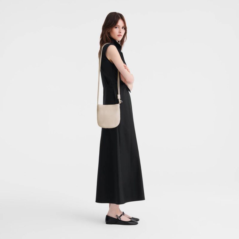 Women Le Roseau S Crossbody Bag Paper - Leather Longchamp Paper Leather Bags - Image 2