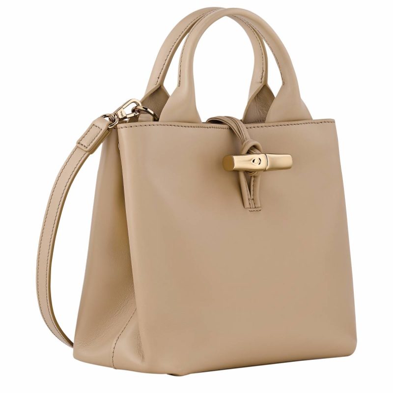Women Le Roseau S Handbag Root - Leather Root Longchamp Leather Bags - Image 3