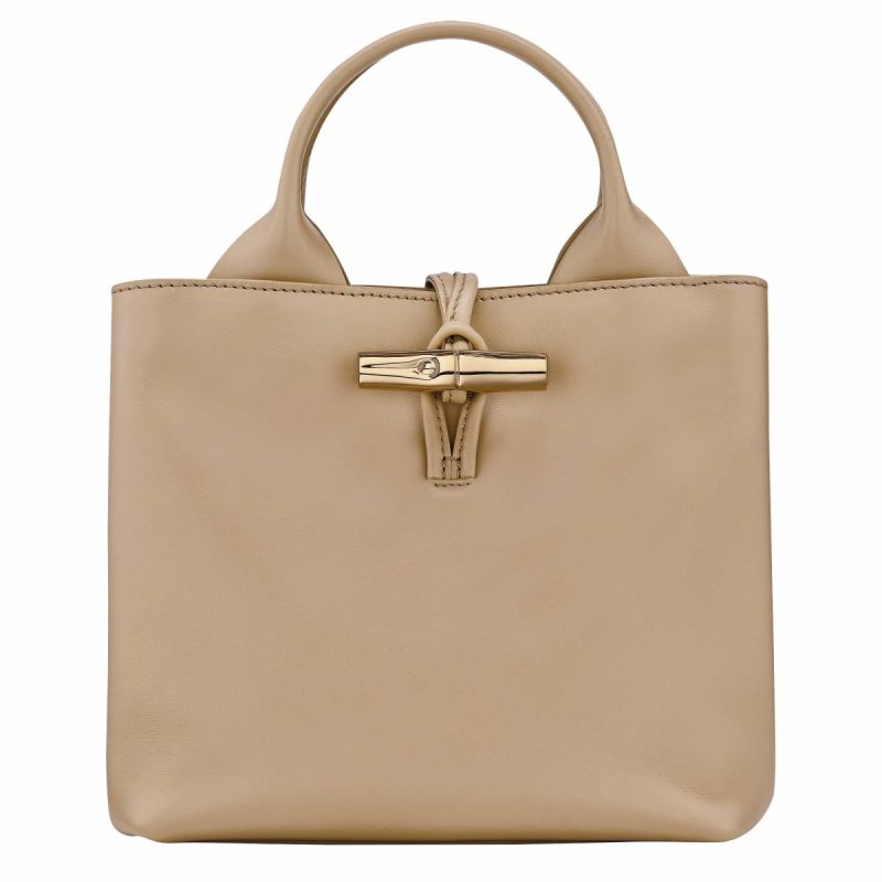 Women Le Roseau S Handbag Root - Leather Root Longchamp Leather Bags