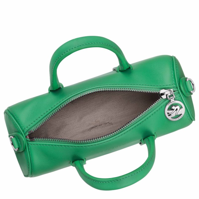 Women Leather Bags Daylong S Handbag Green - Leather Longchamp Green - Image 5