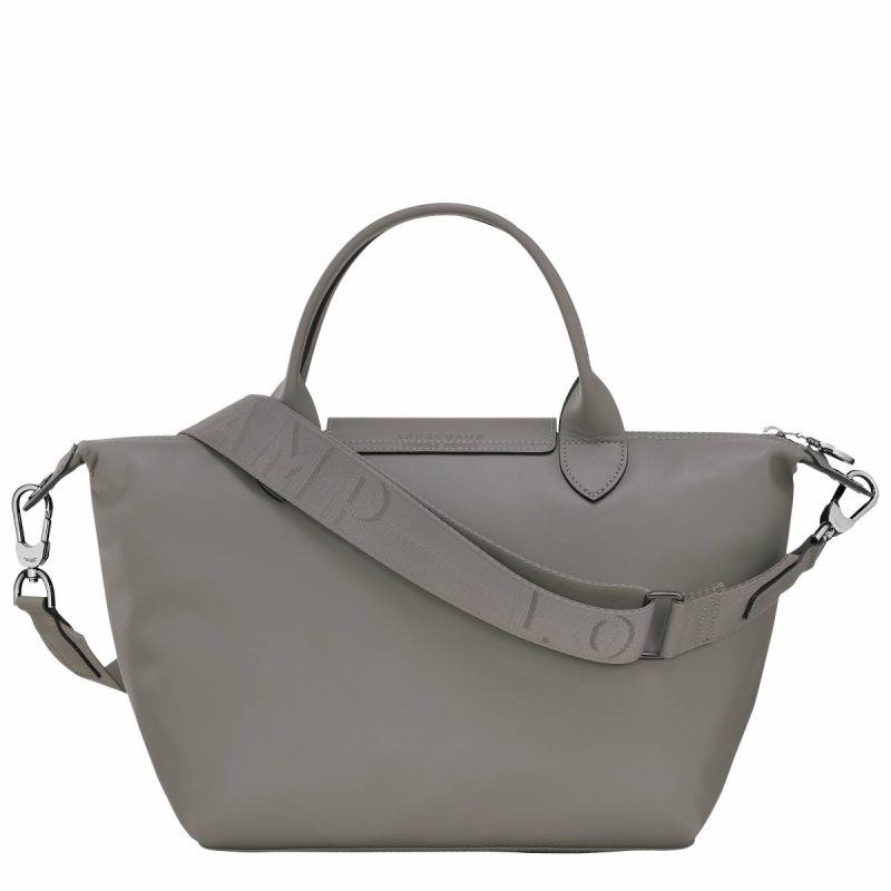 Women Leather Bags Le Pliage Xtra S Handbag Turtledove - Leather Turtledove Longchamp - Image 4