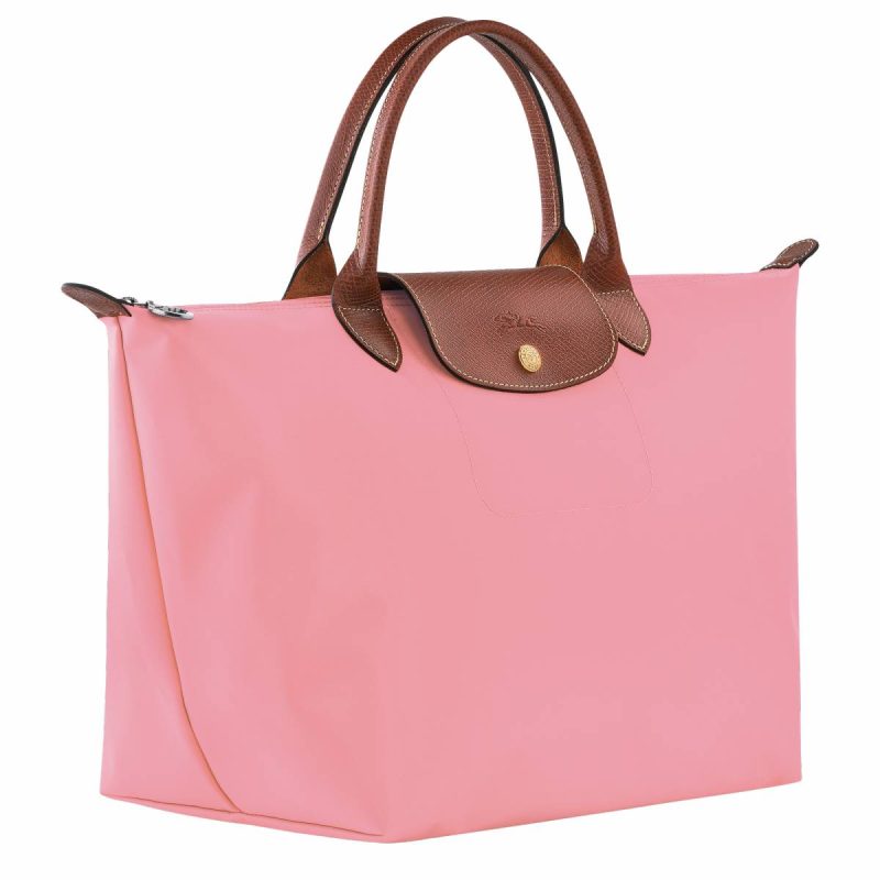 Women Longchamp Handbags Marshmallow Le Pliage Original M Handbag Marshmallow - Recycled Canvas
