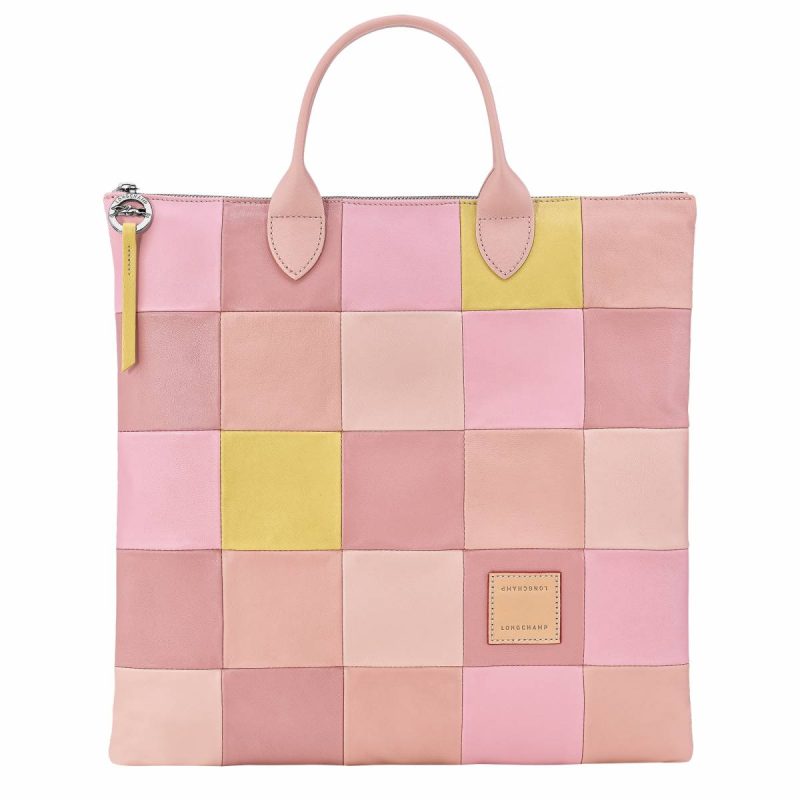 Women Longchamp Re-Play L Handbag Ballerina - Leather Ballerina Leather Bags