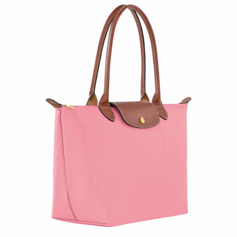 Women Longchamp Shoulder Bags Marshmallow Le Pliage Original M Tote Bag Marshmallow - Recycled Canvas