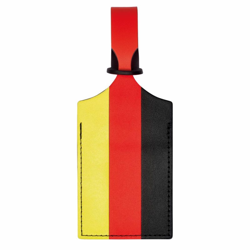 Women Longchamp Travel Accessories Black Lgp Travel Luggage Tag Black - Leather