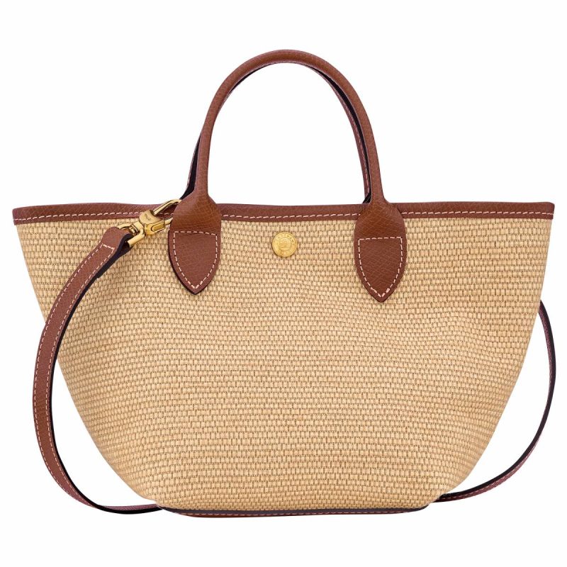 Women Mini Bags Longchamp Brown Le Pliage Collection Xs Basket Bag Brown - Canvas - Image 4