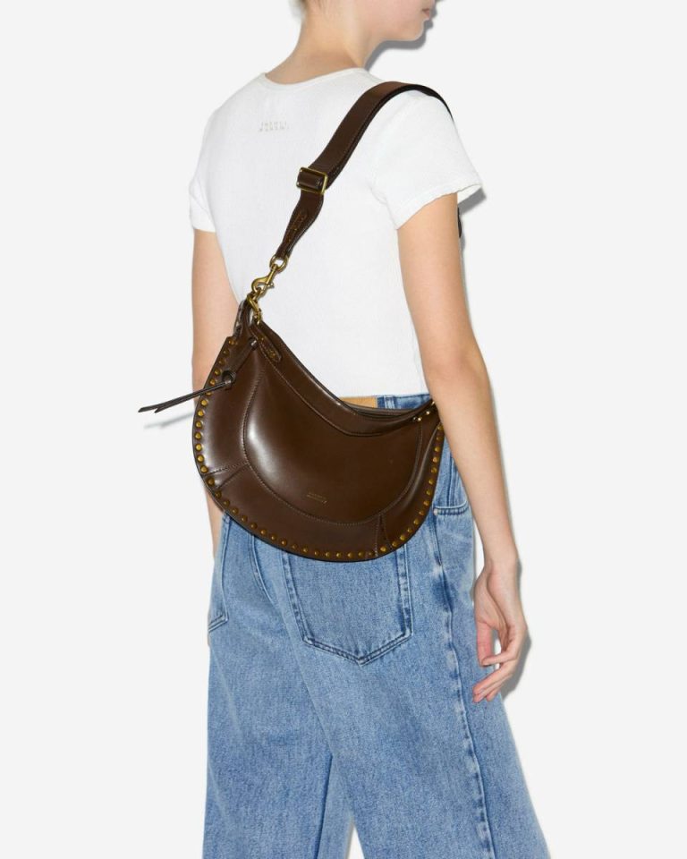 Women Naoko Bag Crossbody Bags Isabel Marant Dark Brown - Image 3