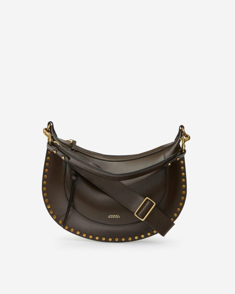 Women Naoko Bag Crossbody Bags Isabel Marant Dark Brown - Image 4