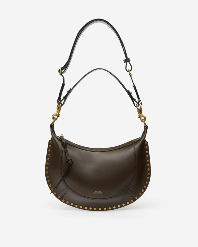 Women Naoko Bag Crossbody Bags Isabel Marant Dark Brown - Image 5