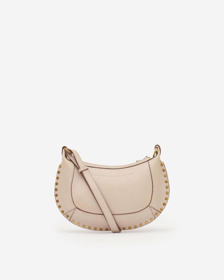 Women Oskan Moon Bag Isabel Marant Crossbody Bags Light Beige - Image 2