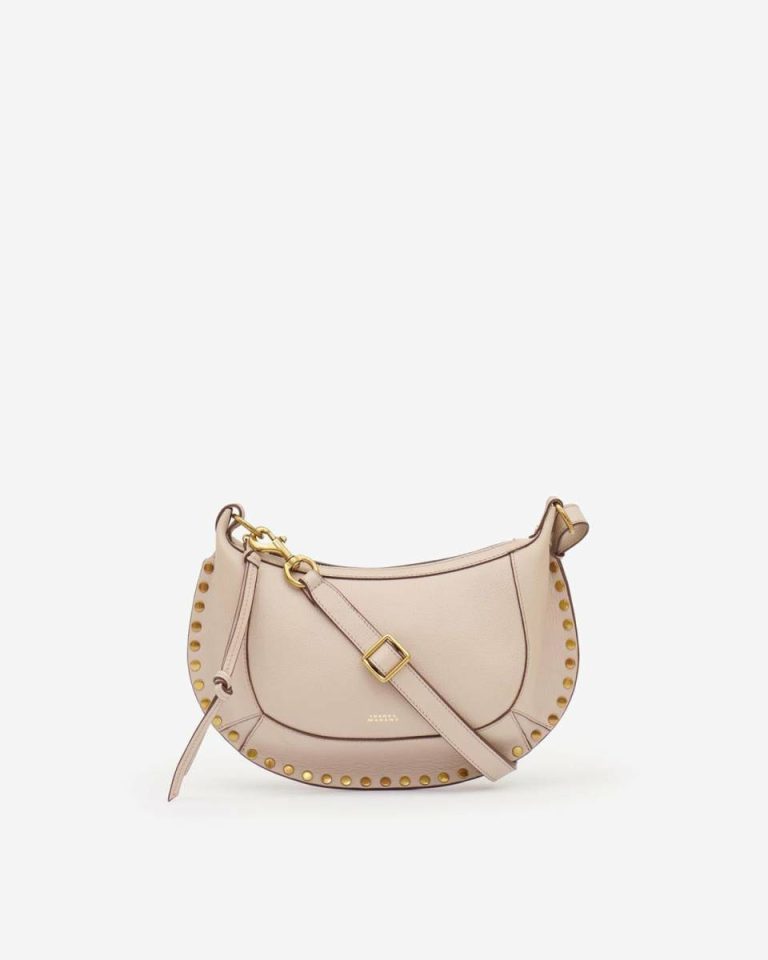Women Oskan Moon Bag Isabel Marant Crossbody Bags Light Beige