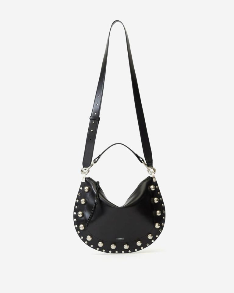 Women Oskan Soft Zipped Bag Isabel Marant Black Oskan Family - Image 4