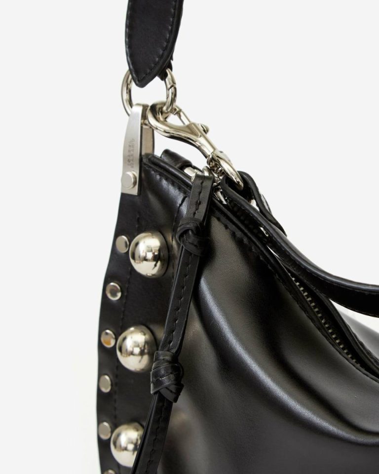 Women Oskan Soft Zipped Bag Isabel Marant Black Oskan Family - Image 5