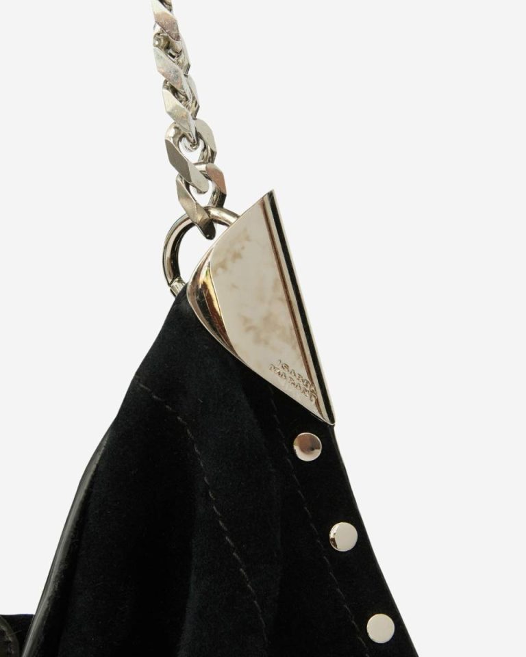 Women Oskan Tassel Bag Shoulder Bags Isabel Marant Black And Silver - Image 4