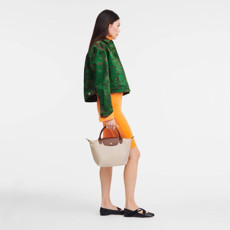 Women Paper Le Pliage Original S Handbag Paper - Recycled Canvas Handbags Longchamp