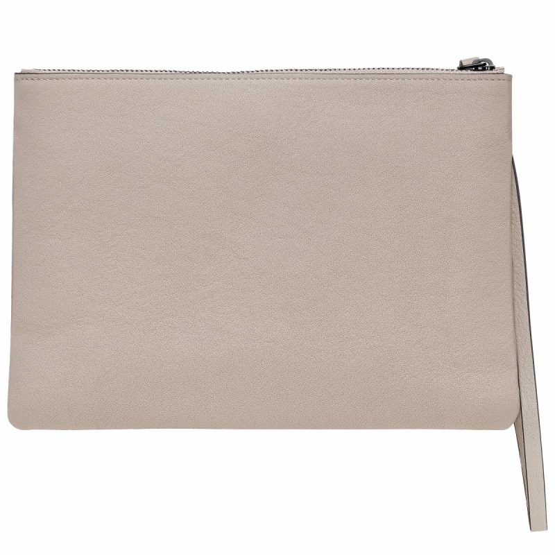 Women Pouches & Cases Clay Longchamp 3D Pouch Clay - Leather - Image 2