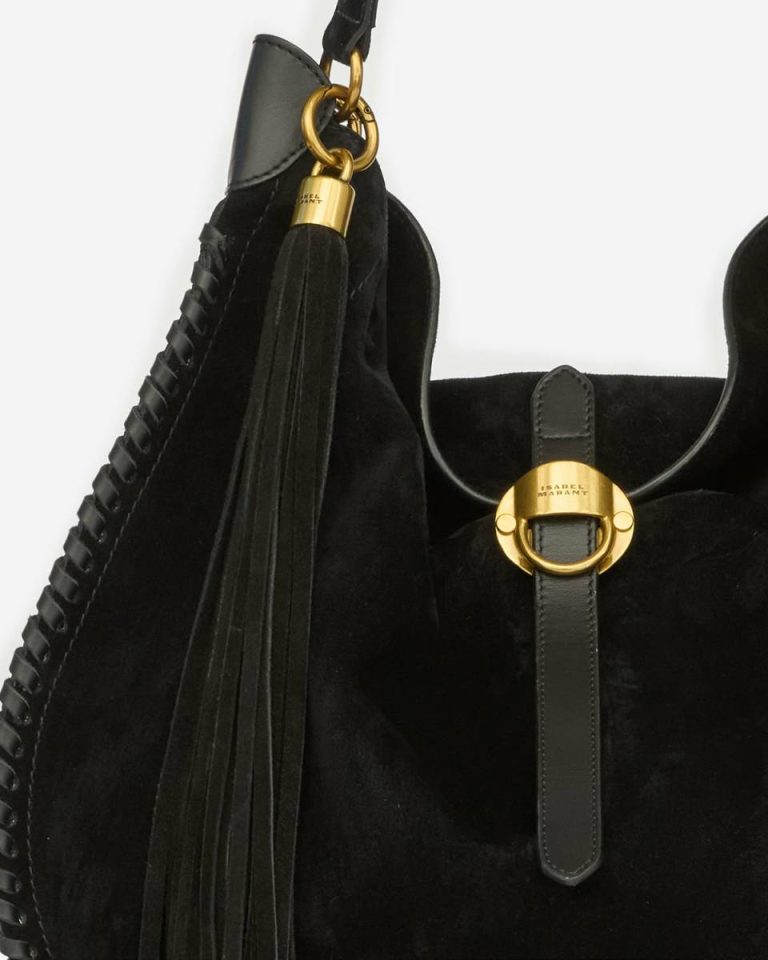 Women Shoulder Bags Black Isabel Marant Altay Soft Bag - Image 5