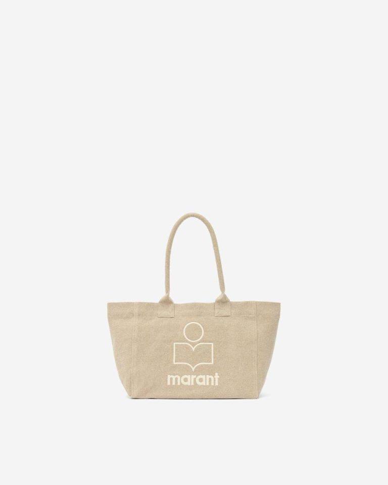 Women Tote Bags Beige Isabel Marant Yenky Zipped Bag - Image 3