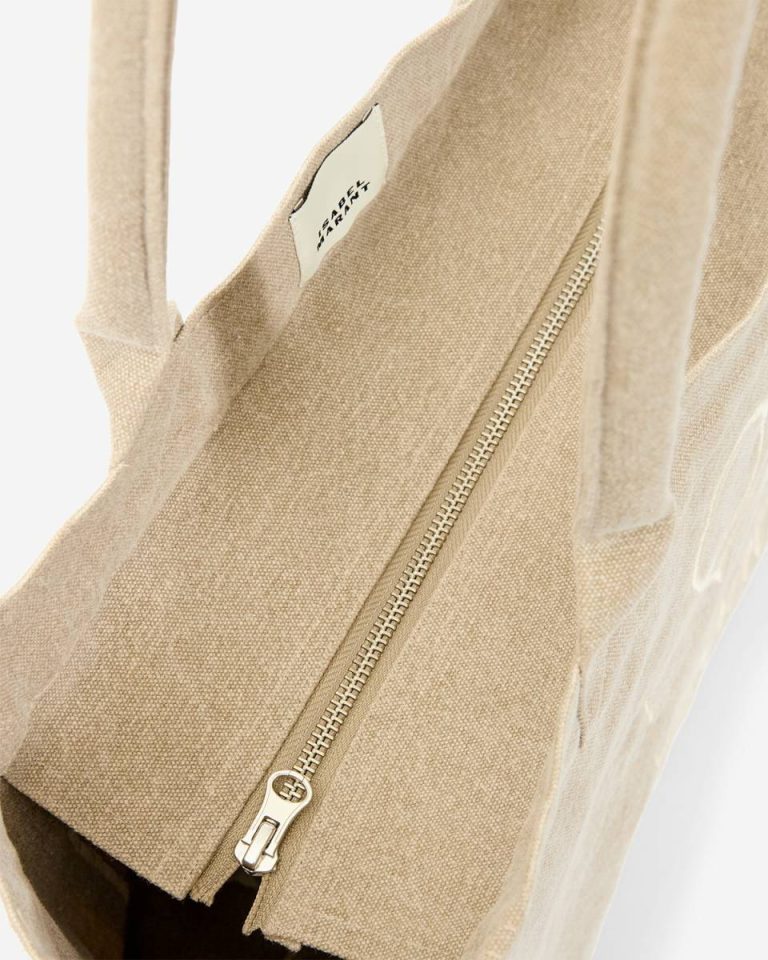 Women Tote Bags Beige Isabel Marant Yenky Zipped Bag - Image 5
