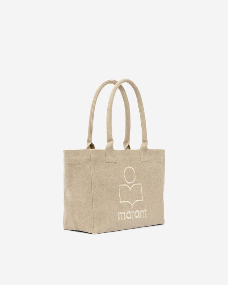 Women Tote Bags Beige Isabel Marant Yenky Zipped Bag