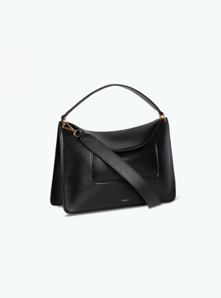 Women Wandler Black Crossbody Bags Penelope Bag Big - Black - Image 3
