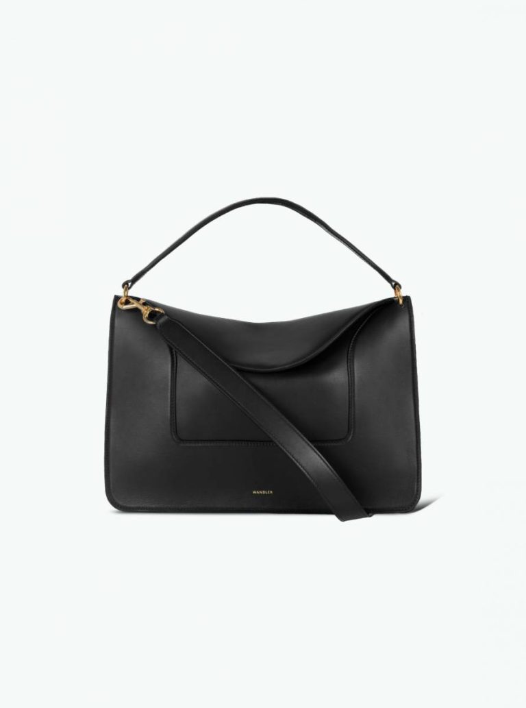 Women Wandler Black Crossbody Bags Penelope Bag Big - Black