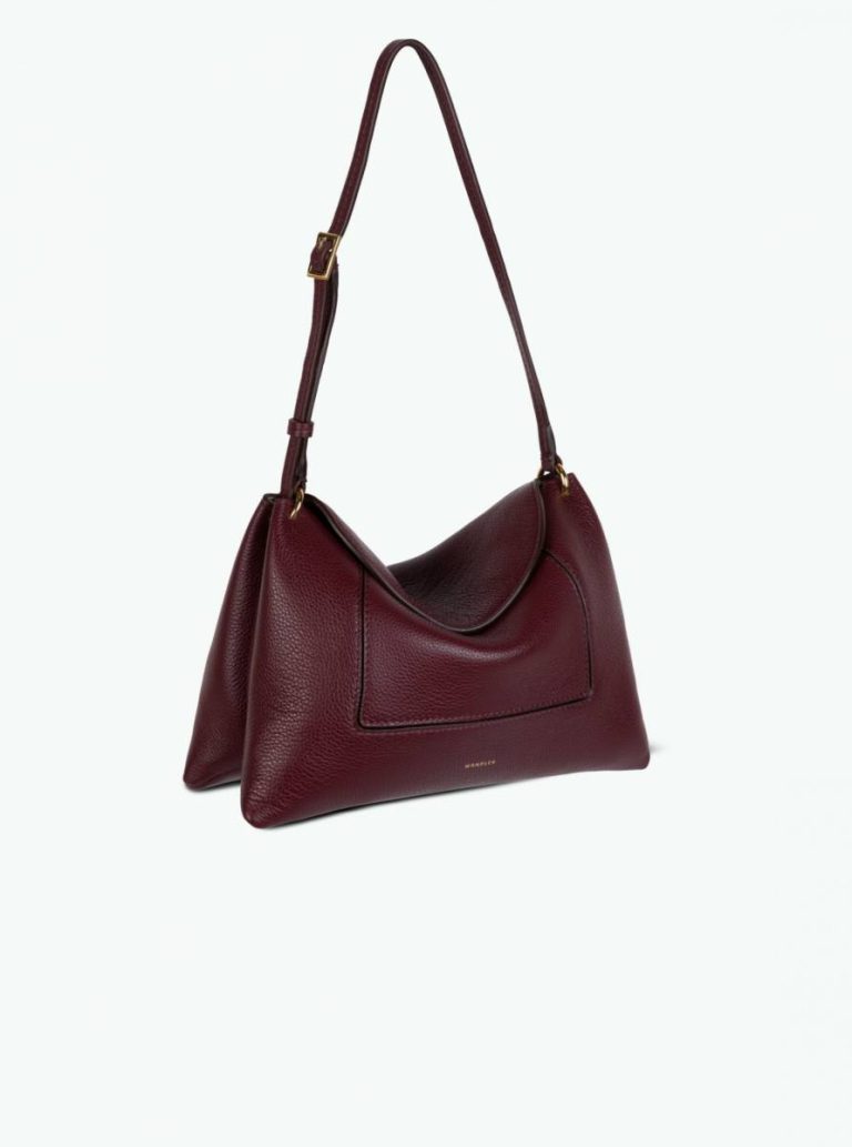 Women Wandler Penelope Slouch Bag - Acai Crust Crossbody Bags Acai Crust - Image 3