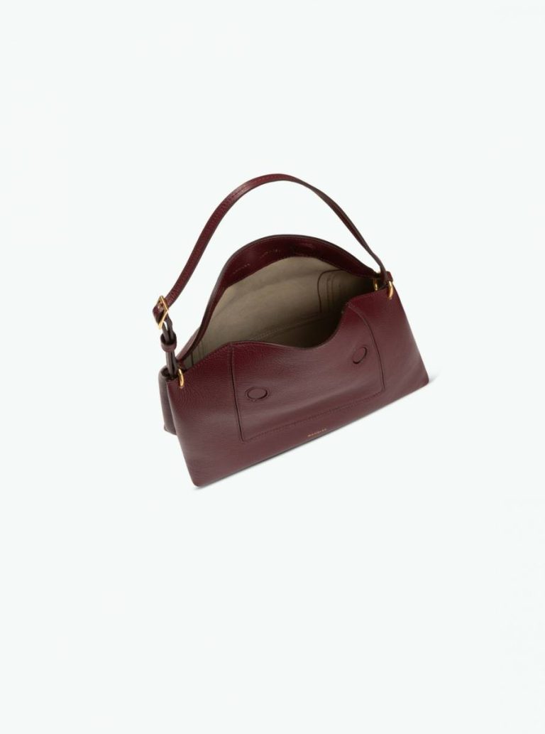 Women Wandler Penelope Slouch Bag - Acai Crust Crossbody Bags Acai Crust - Image 5