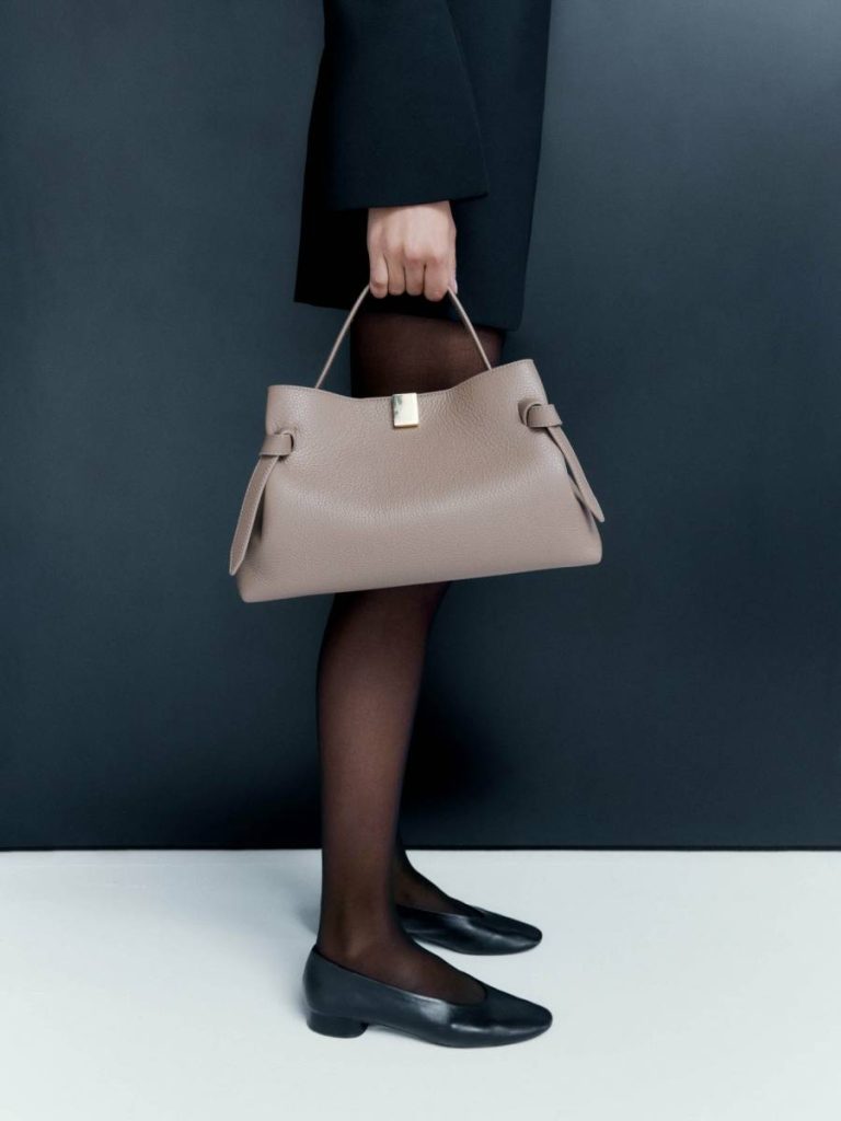 Yuzefi Clay Women Gyoza - Clay Pebble Grained Leather Crossbody Bags - Image 2